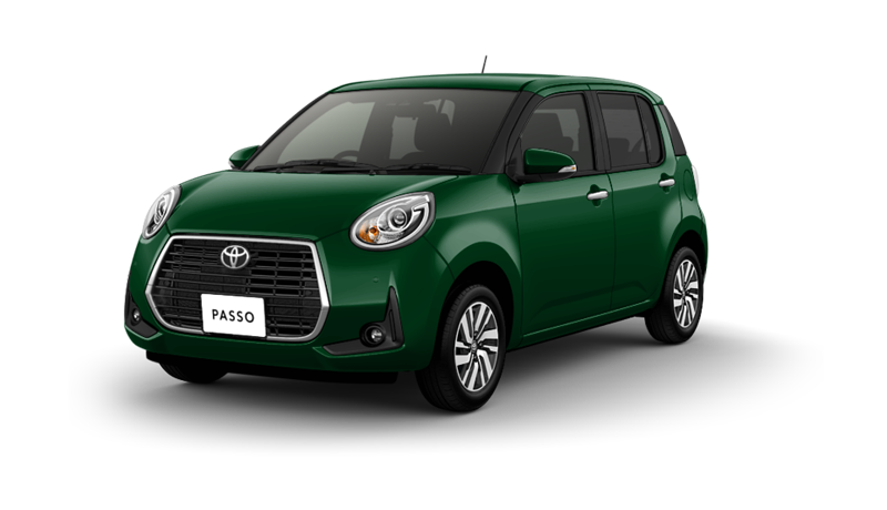 【カラバリ】MODA “G package”（2WD）_ダークエメラルドマイカ〈G58〉フロントサイド