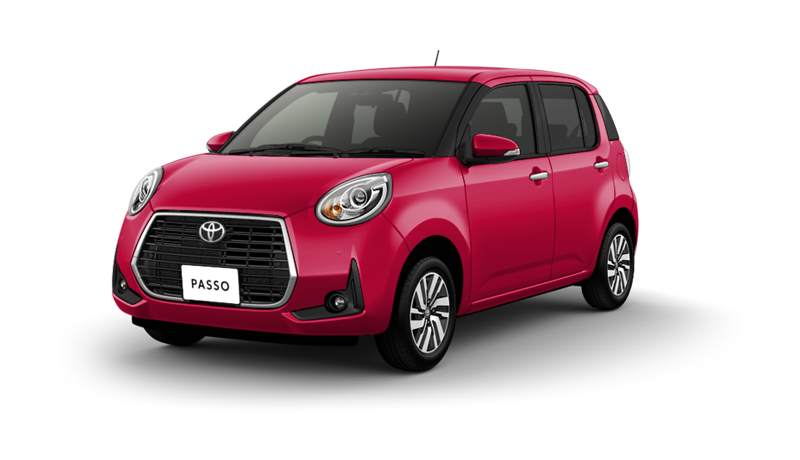 【カラバリ】MODA “G package”（2WD）_マゼンタベリーマイカメタリック〈R72〉フロントサイド