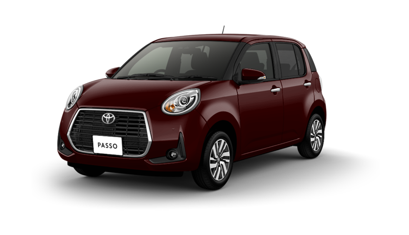 【カラバリ】MODA “G package”（2WD）_プラムブラウンクリスタルマイカ〈R59〉フロントサイド