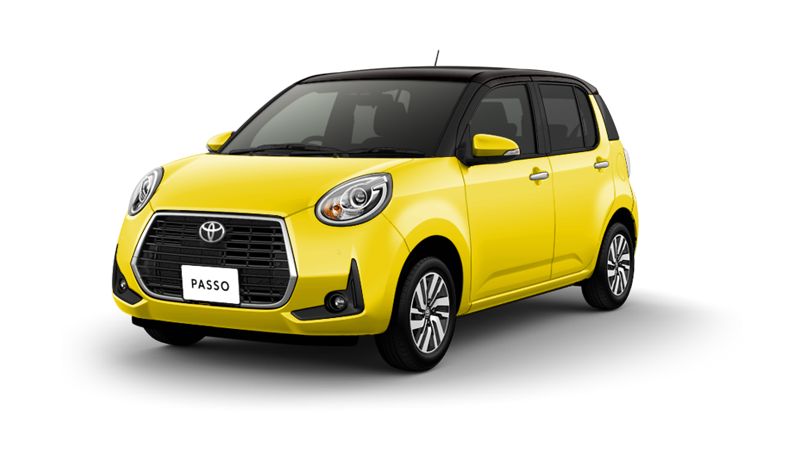 【カラバリ】MODA “G package”（2WD）_ブラックマイカメタリック〈X07〉×レモンスカッシュクリスタルメタリック〈Y13〉［XE4］フロントサイド