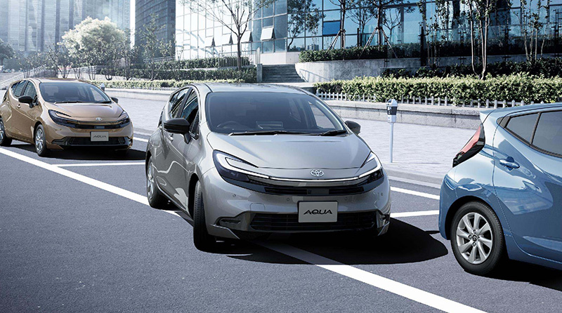 アクアが鹿児島トヨタよりデビュー | すべての人に移動の自由と楽しさ